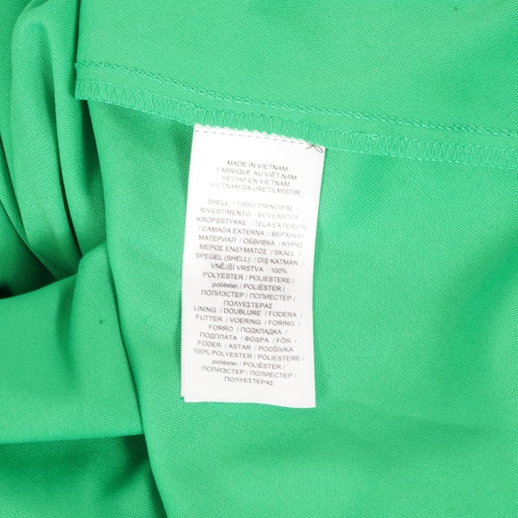 NWT Gorgeous $145 Lauren Ralph Lauren Green Light Long Sleeve Dress Size 10 - Picture 6 of 8